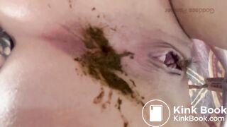 Goddess Unloads Mega Log on Your Face