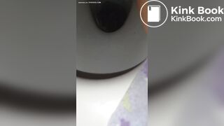 girl pooping selfie - video 2