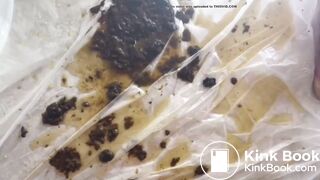 Nasty ebony net shitty scat