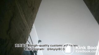 Beautiful girl poops in the toilet 63