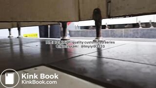 Beautiful girl poops in the toilet 64