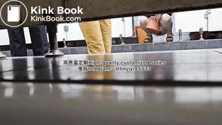 Beautiful girl poops in the toilet 64