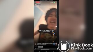 Black Girl shit in her Boyfriend Clotes