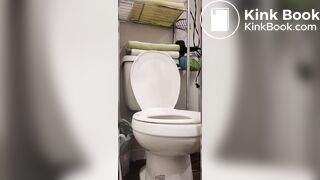 sloppy toilet pantypoop