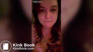 Fattie Smelling Her Poop