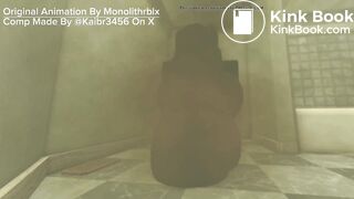 (MonolithRblx Roblox animation) Amelie & ivory soiling