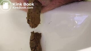 shitting in the sink - video 4