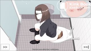 Toilet Girl Game 2: Teacher Lady constipation