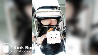 chinese girl scat feeding - 01