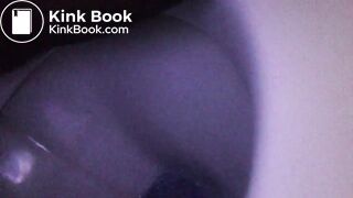 Creamy shit in toilet