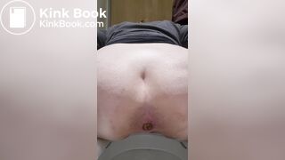 Massive load of poop at the Airport Toilet