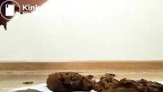 BIG SLOPPY MESS IN WHITE PANTIES