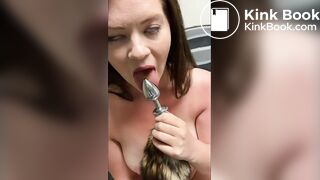 Dirty ass-fingering and licking