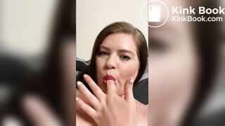 Dirty ass-fingering and licking