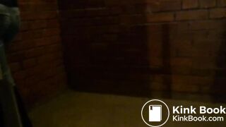 Shitting in jeans in the public hall