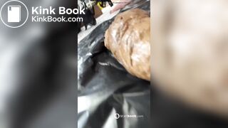 Young alt whore shitting