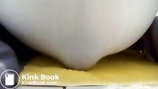 Sexy Hot Teen Latina Huge Creamy White Panty Poop