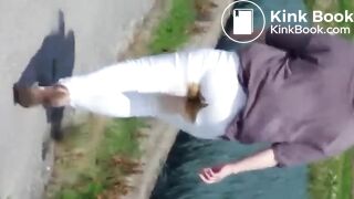 CAUGHT PANTY POOPING IN PUBLIC