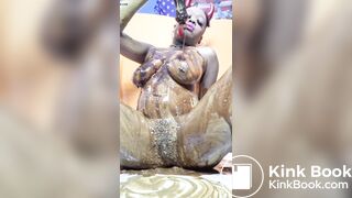 Chocolate Syrup And Shit Combination