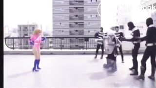 A woman holding in her poop