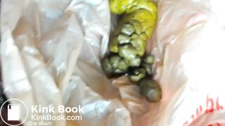 Blond Girl lets out a mushy missionary poo