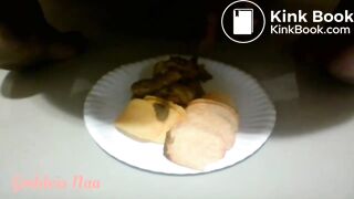 Shit and Pringles? I think