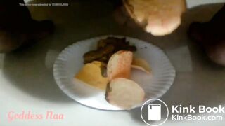 Shit and Pringles? I think