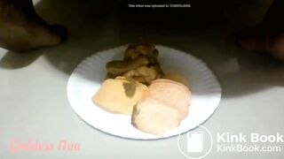 Shit and Pringles? I think