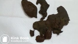 Beautiful girl fills her pants and the reveals her full