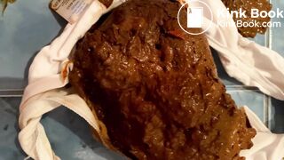 Big sloppy poop in white panties