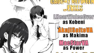 Kobeni, Power, and Makima Taking Huge Dumps