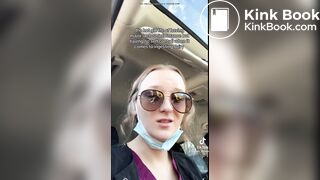 Tik Tok girl pooping on toilet