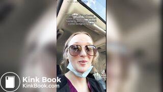 Tik Tok girl pooping on toilet