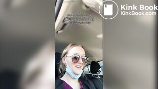 Tik Tok girl pooping on toilet