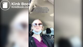 Tik Tok girl pooping on toilet