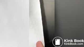 Girl pooping on toilet - video 10
