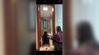 Amateur Femdom - Toilet Slave Finishing his meal