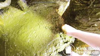 Girlfriend's Cowshed Tour - couple in cowshit