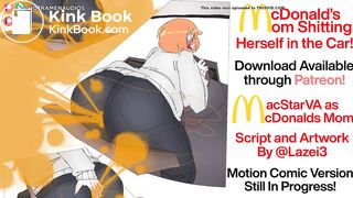 McDonald's Mom Gets The Shits In A Car