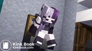 Minecraft girl shit in toilet