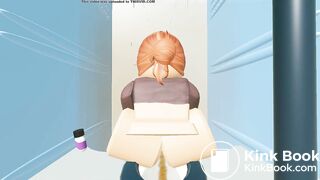 Roblox girl shit toilet