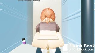 Roblox girl shit toilet