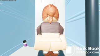 Roblox girl shit toilet