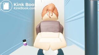 Roblox girl shit toilet