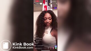 Girl shitting on toilet