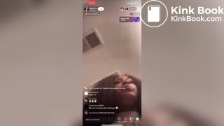 Girl shitting on toilet