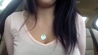 Gorgeous Brunette Shits in His Mouth