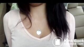 Gorgeous Brunette Shits in His Mouth