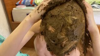 ❤️PRETTY PETITE P00GIRL EXCITING POOP FACIAL❤️