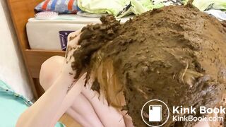 ❤️PRETTY PETITE P00GIRL EXCITING POOP FACIAL❤️